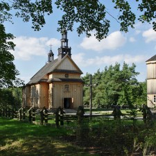 Przeniesiony Kocio z Drdewa na terenie Muzeum Wsi Mazowieckiej w Sierpcu